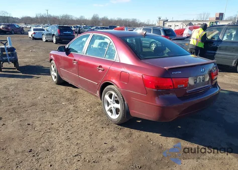 2009 Hyundai Sonata Se from USA, damaged, VIN 5NPEU46C59H508130